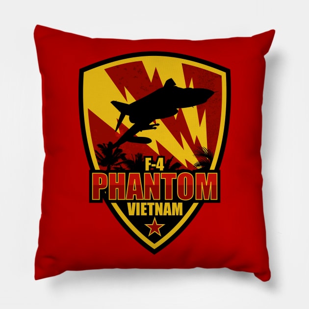 F-4 Phantom Vietnam Pillow by TCP