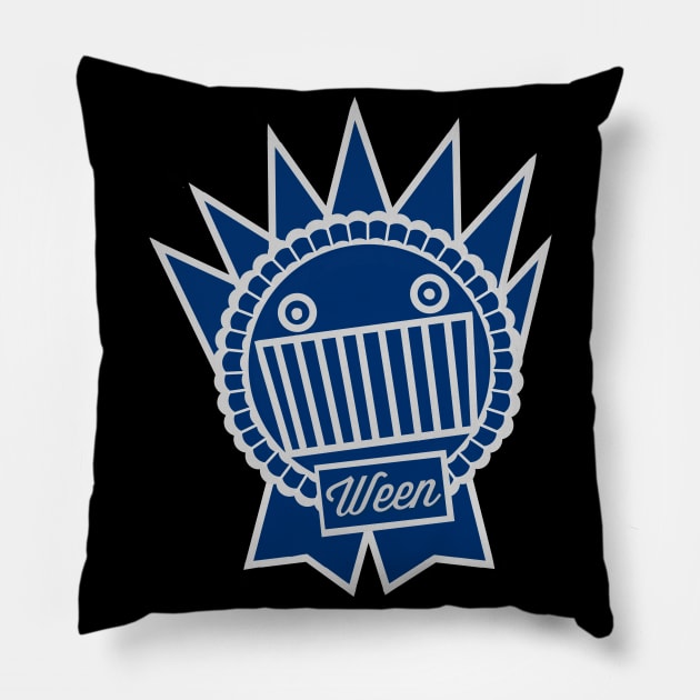 Ween Pabst Blue Ribbon Pillow by brooklynmpls