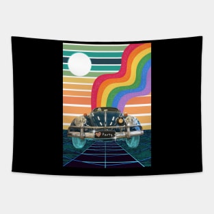 Drive to Party Tapestry