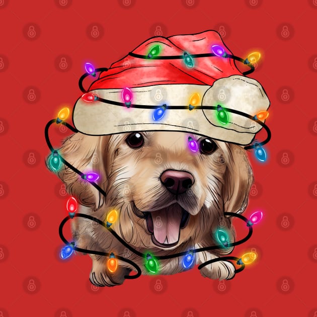 cute christmas dog by Nolinomeg