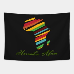 African Tshirt Tapestry