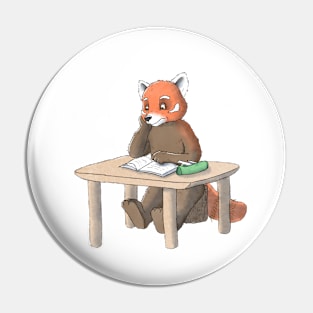 Red panda gets bored Pin