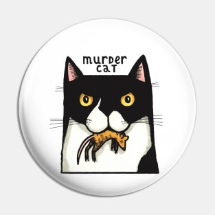 Murder Cat Pin