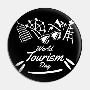 World Tourism Day On September 27 - Travel Across The World Pin