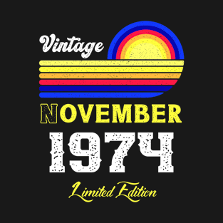 Vintage November 1974 T-Shirt
