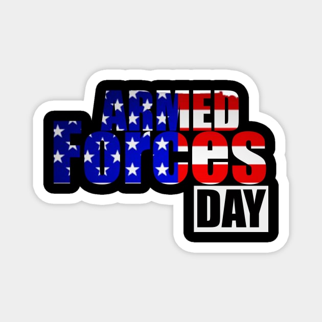 armed forces day 2020 Magnet by yassinstore