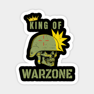 Gaming King Of Warzone Mobile Gamer Fun Magnet