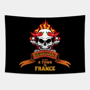 Chilli Pepper Scoville is not a town in France Tapestry