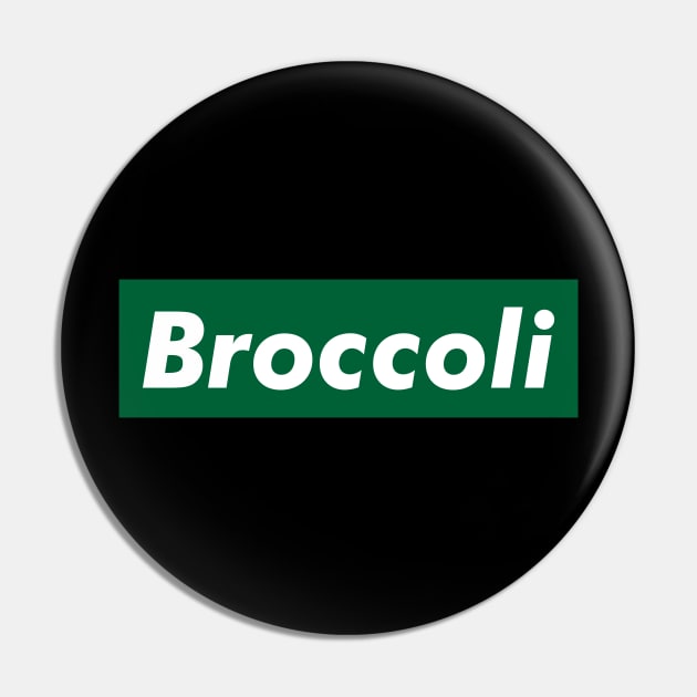 Broccoli Pin by BadDesignCo