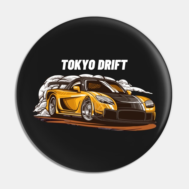 Tokyo drift RX7 Pin by MOTOSHIFT