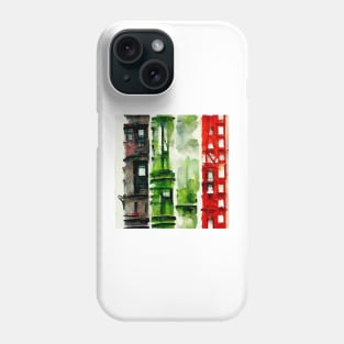 New York watercolor Phone Case