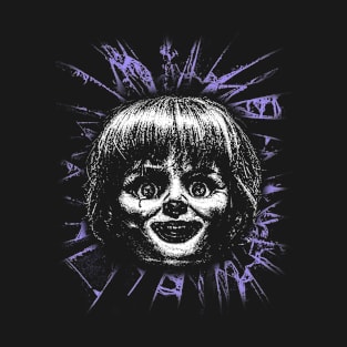 Vintage Creepy Doll Face T-Shirt