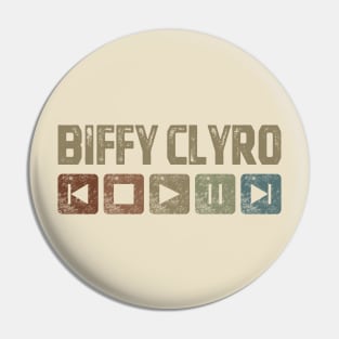 Biffy Clyro Control Button Pin