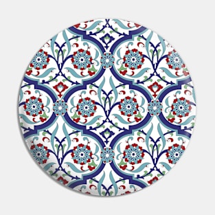 Arabic Turkish pattern #3 - Iznik decor Pin