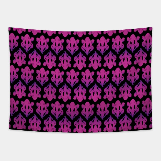 Pink Elephants Pattern Tapestry by Heyday Threads