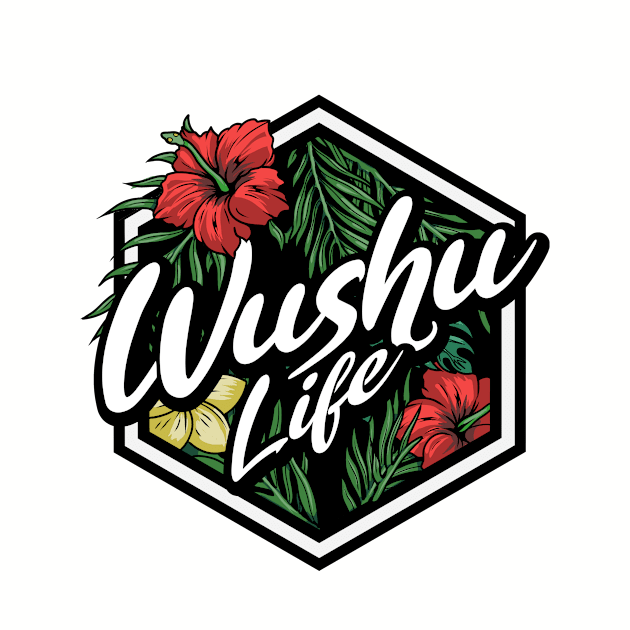 Floral Badge Wushu Life by walaodesigns