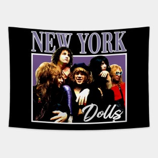 Raising Hell With New York Dolls Live Frenzy Tapestry