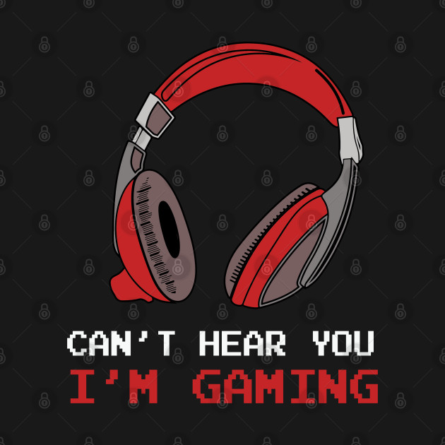 Funny Gamer Headphone by Geoji 