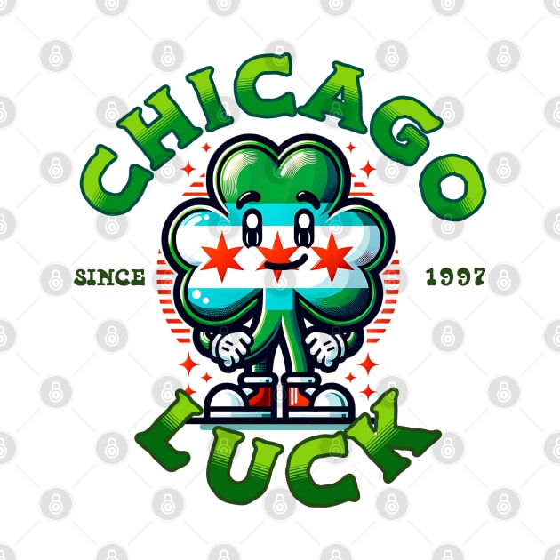 Chicago Luck Shamrock by hippohost