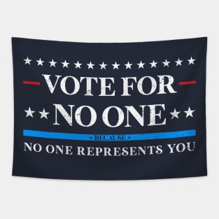 Vote no one Tapestry