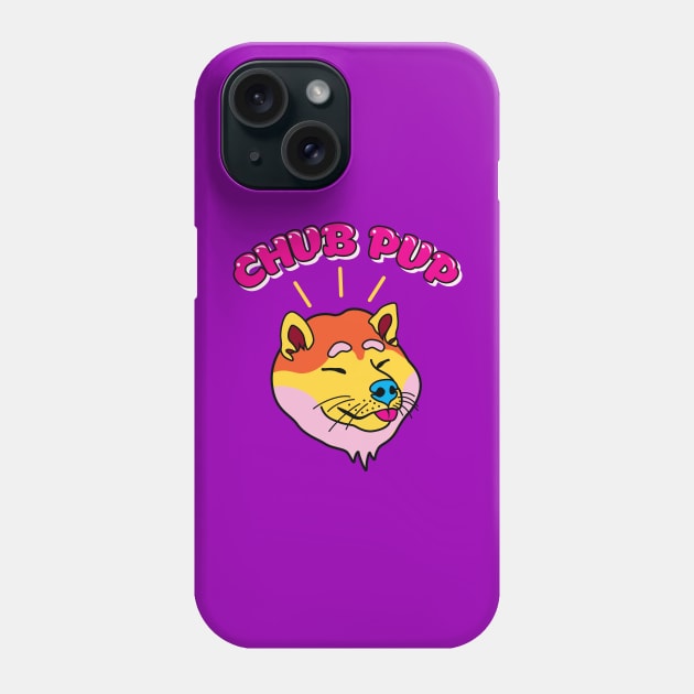 Chub Pup Phone Case by Beardicorn