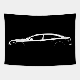 Mercedes-Benz EQS (V297) Silhouette Tapestry