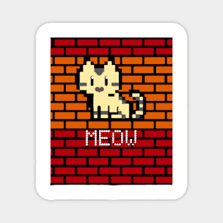 Mr. Cat  (Meow) Magnet