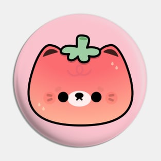 Strawberry Cat Pin