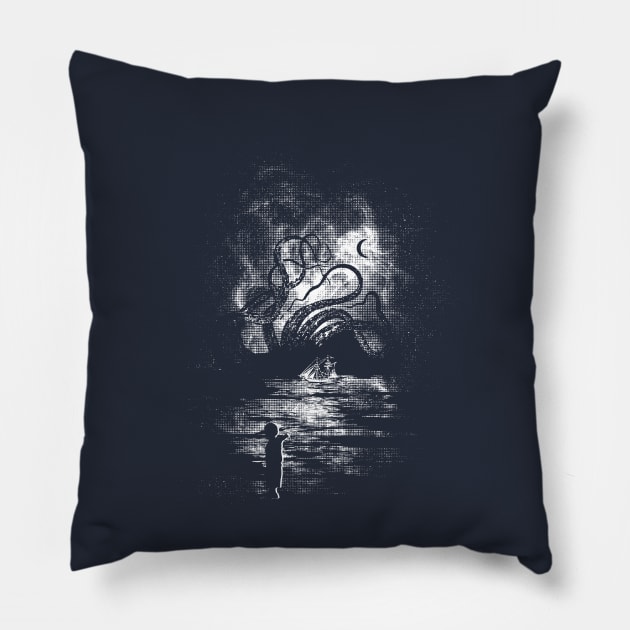 Kraken Carnage Pillow by Daletheskater