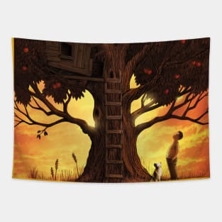 Under The Apple Tree Tapestry