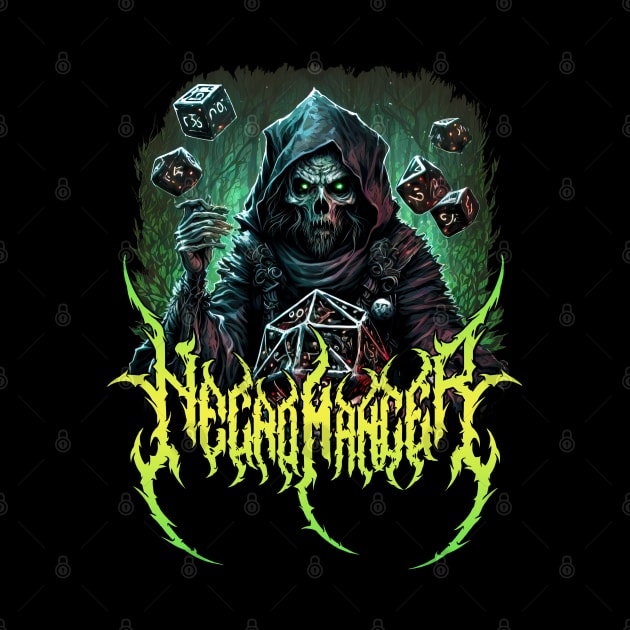 Necromancer Death Metal design by Tmontijo