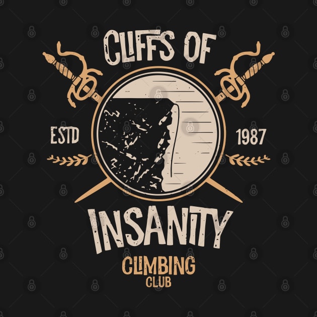 Cliffs Of Insanity Climbing Club by logozaste