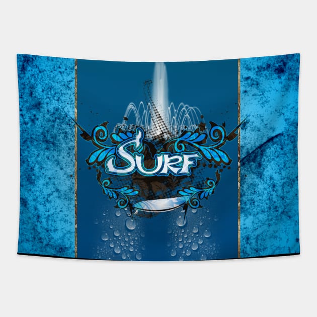 Sport, surfing Tapestry by Nicky2342