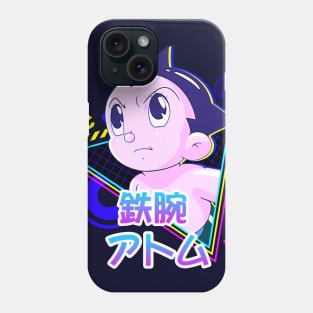 Astroboy synthwave Phone Case