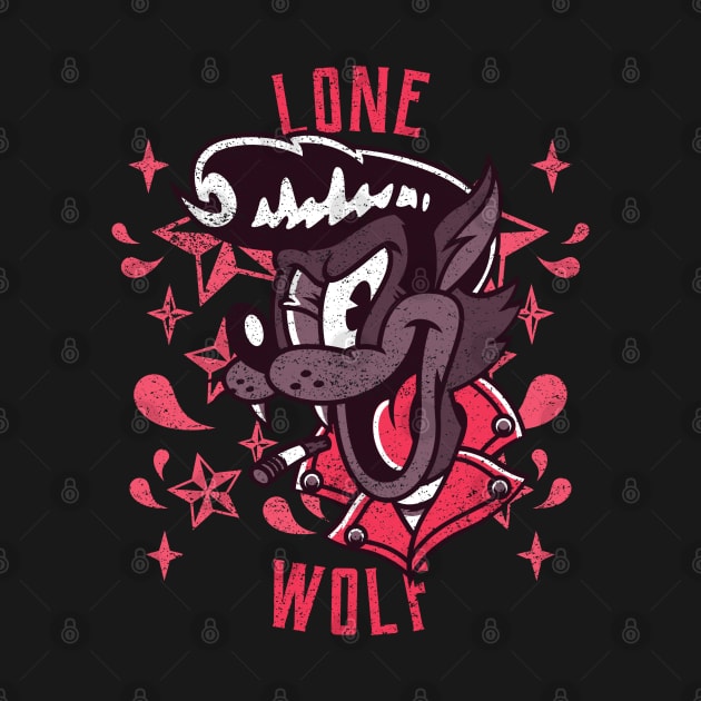 Cool Vintage "Lone Wolf" Rockabilly by TOXiK TWINS