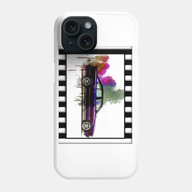 BMW M5 Splash art Phone Case by AaaahEeeekStudio