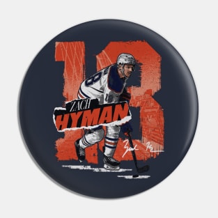 Zach Hyman Edmonton Rough Pin