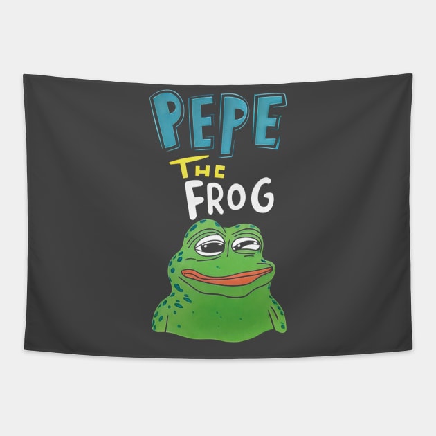 Pepe the Frog Tapestry by rndoutletstore1