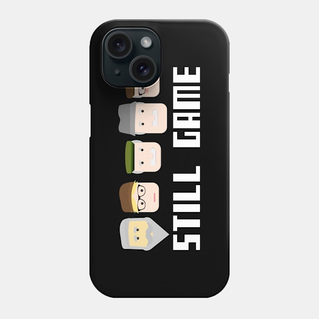 Still Game Characters Phone Case by LittleBoxOfLyrics