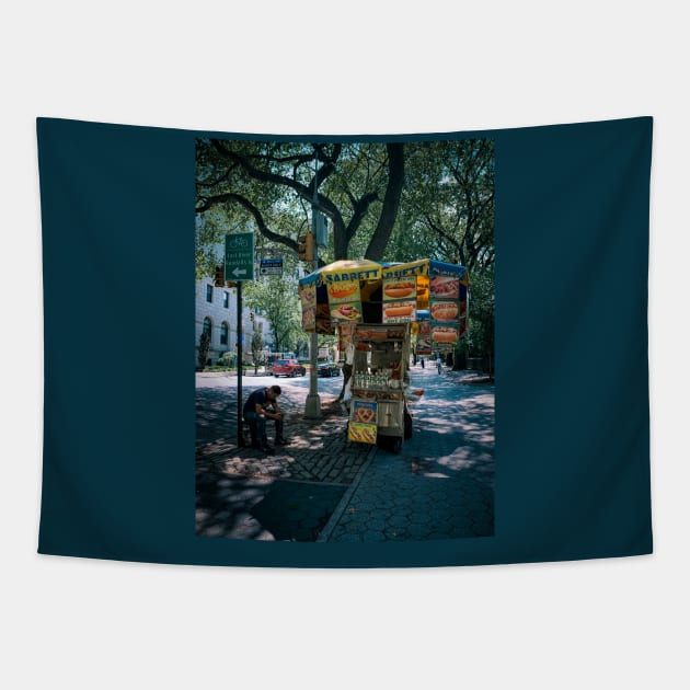 Central Park Fifth Avenue Manhattan New York City Tapestry by eleonoraingrid