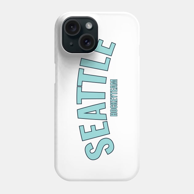 hockeyteam seattle Phone Case by Alsprey31_designmarket