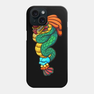 Quetzalcoatl god Phone Case