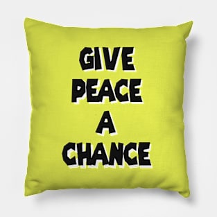 Peace Love Friendship Harmony Pillow