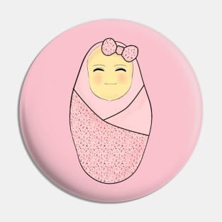 A cute baby girl Pin