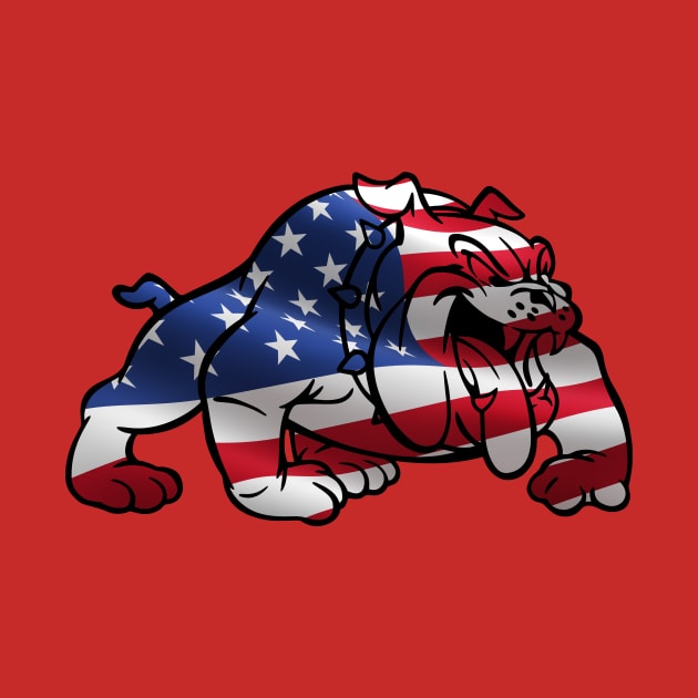 Red, White, and Bulldog by JMNJR-Radio