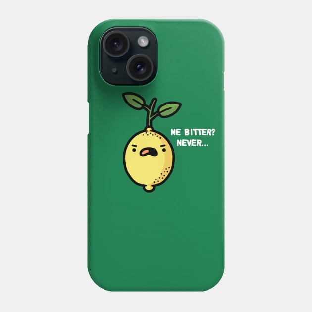 Bitter Phone Case by Randyotter