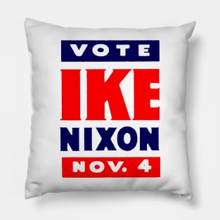 1956 Vote Ike and Nixon Pillow