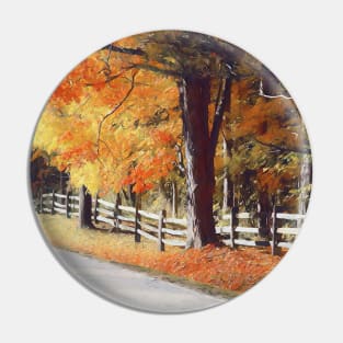 Maine Fall Season Pin