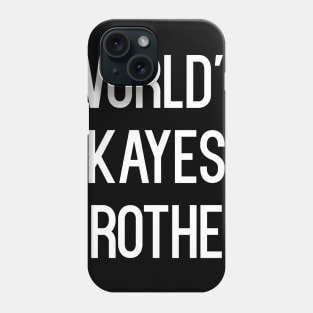 World's Okayest Brother T-Shirt Phone Case