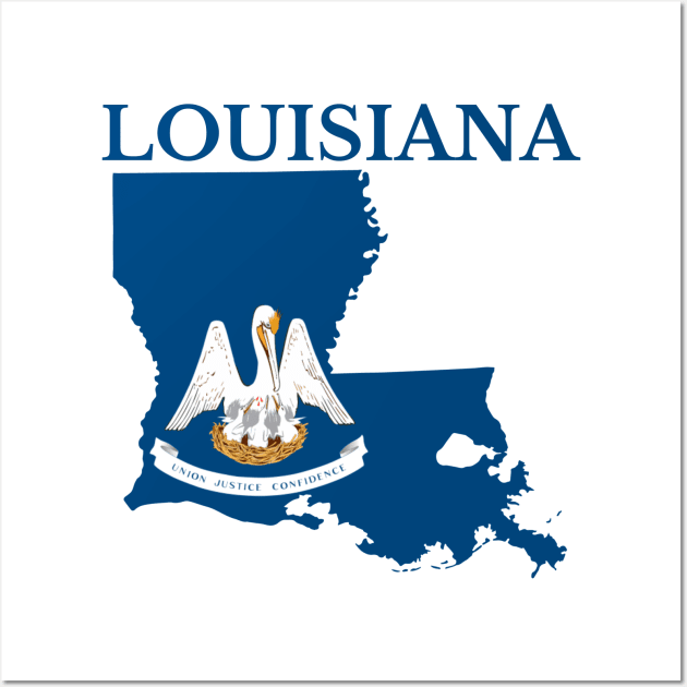 Louisiana State Flag - Louisiana Flag New Orleans Mardi Gras T-shirt